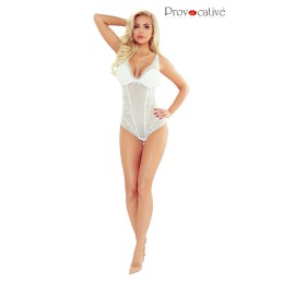 Prestaloveshop Body Dentelle Séduction Tanga et Bonnets Opaques