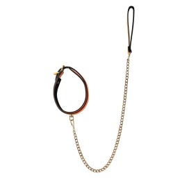 Prestaloveshop Collier Et Laisse Simili Cuir