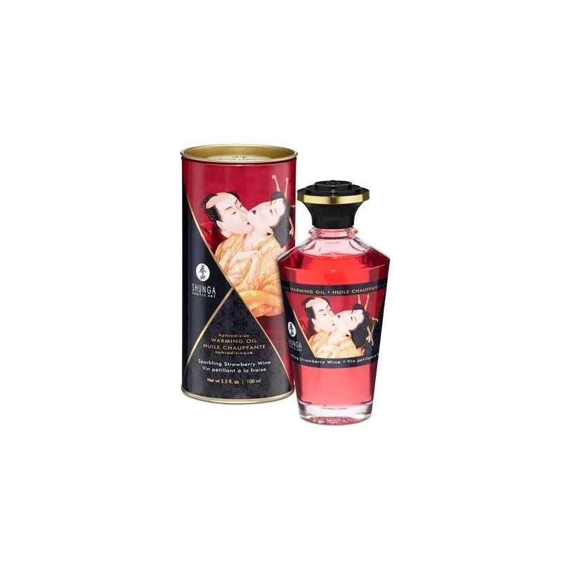 Prestaloveshop Huile Chauffante Massage Aphrodisiaque