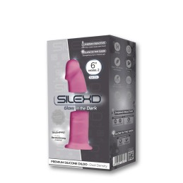 Prestaloveshop Gode Ventouse Droit Réaliste Rose en Silexpan