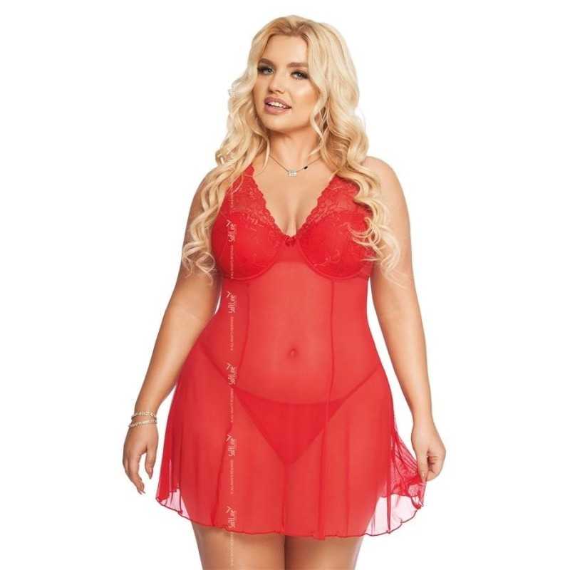 Prestaloveshop Berta Nuisette évasée Grande Taille