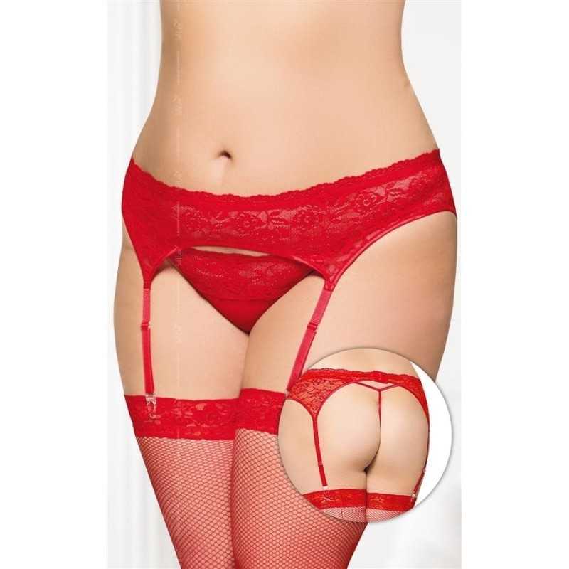 Prestaloveshop Porte Jarretelles et String En Dentelle Grande