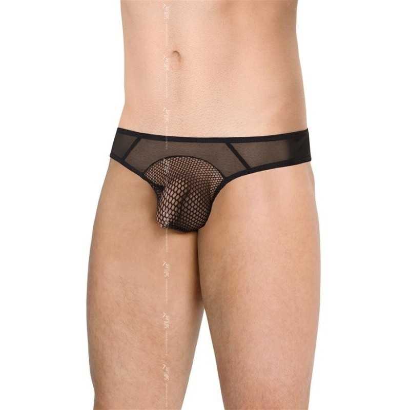 Prestaloveshop String résille devant Homme