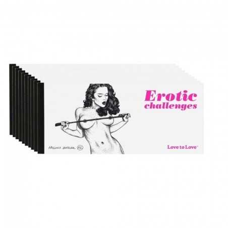 Prestaloveshop Erotic Chéquier de 20 Challenges