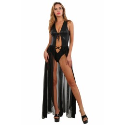 Prestaloveshop Body Robe Noire Magnifique