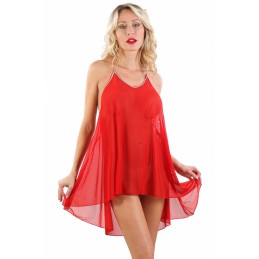 Prestaloveshop Robe Voile Dos Très Décolletée