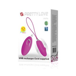 Prestaloveshop Julia Oeuf Vibrant Usb à Télécommande