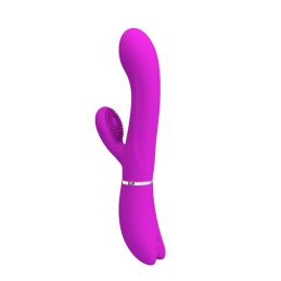 Prestaloveshop Vibrator Rabbit Double Vibration Usb