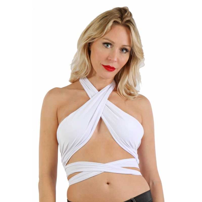 Prestaloveshop Crop Top Nouer Buste