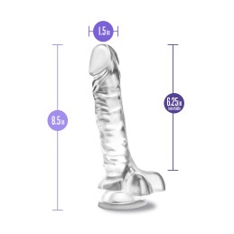 Prestaloveshop Diamond Dazzle Grand Gode Ventouse Testicule