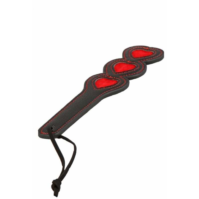 Prestaloveshop Cravache Paddles coeur rouge