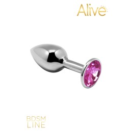 Prestaloveshop Metal Butt Plug Argent Alive BDSM