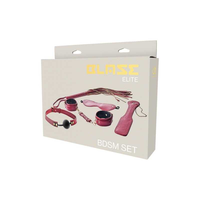 Prestaloveshop Kit 5 Pièces Bdsm Soft Simili Cuir