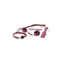 Prestaloveshop Kit 5 Pièces Bdsm Soft Simili Cuir