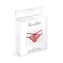 Prestaloveshop String dentelle ouvert Mylene