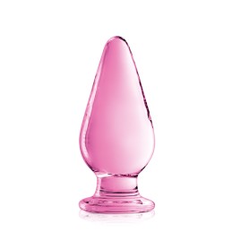 Prestaloveshop Plug Anal allongé en Verre transparent N°26