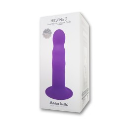 Prestaloveshop Hitsens 3 Gode Ventouse Violet "Thermo Réactive"