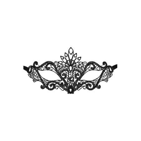 Prestaloveshop Etoile Masque en guipure noire