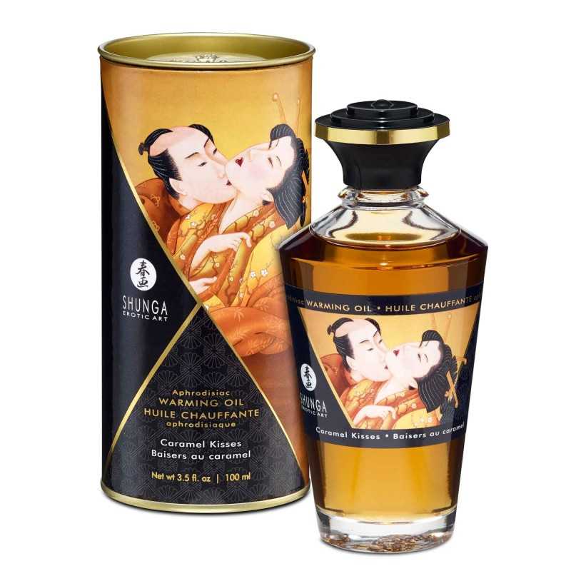 Prestaloveshop Huile Chauffante Massage Aphrodisiaque