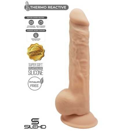 Prestaloveshop Gode Ventouse Réaliste "Thermo Réactive" Modèl 3