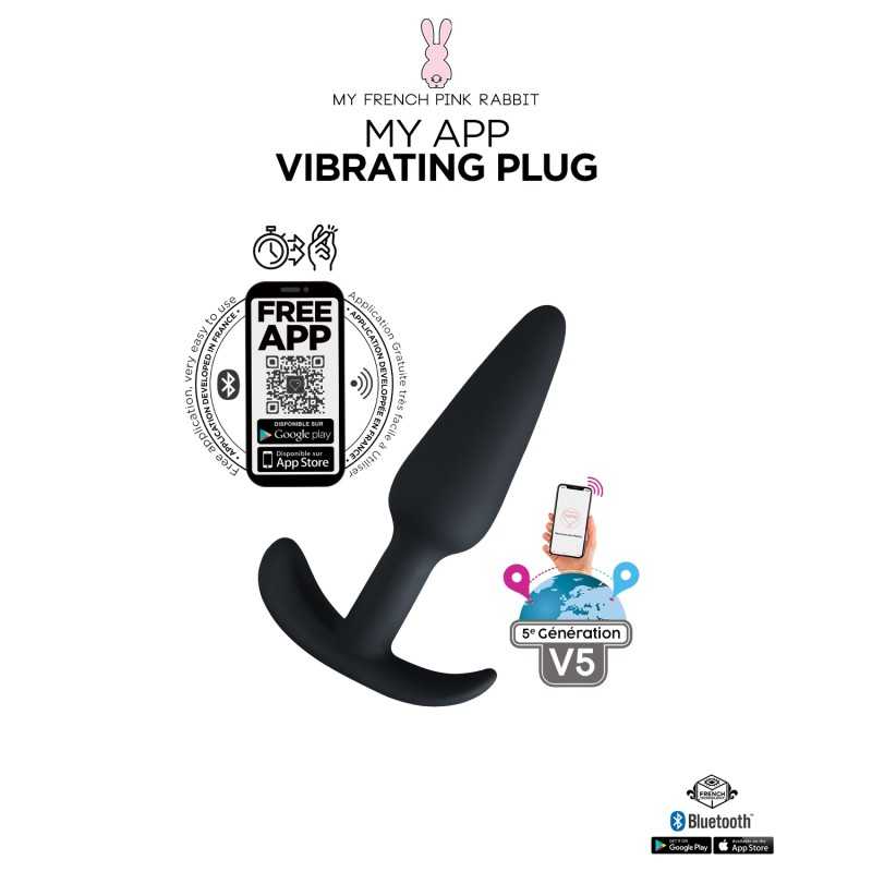 Prestaloveshop My App Vibating télécommande Plug vibrant USB