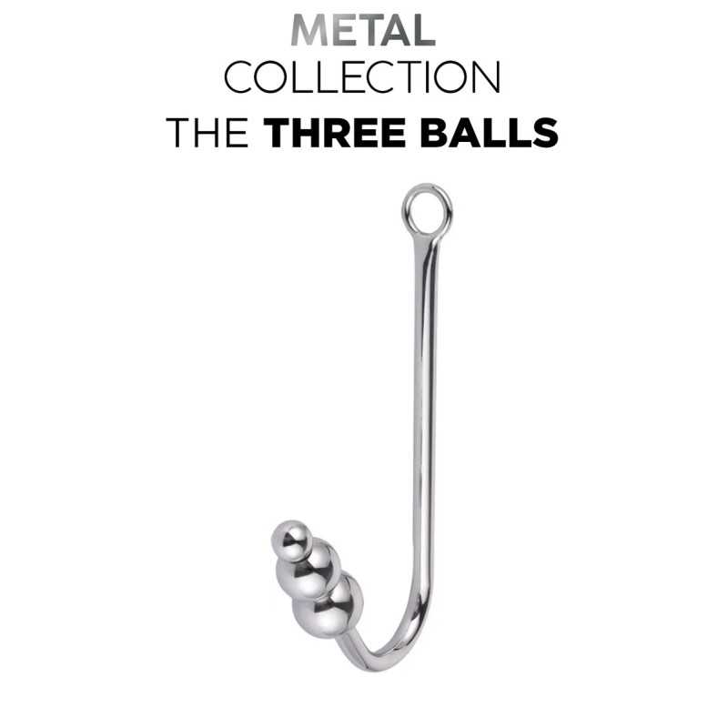 Prestaloveshop The Three balls crochet acier anal