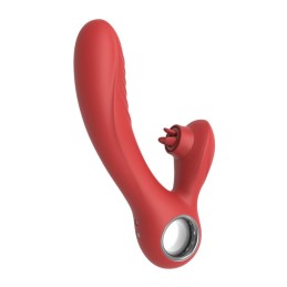 Prestaloveshop Vibromasseur Aura Rabbit G Spot Licking Usb Rouge