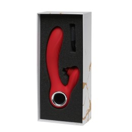 Prestaloveshop Vibromasseur Aura Rabbit G Spot Licking Usb Rouge