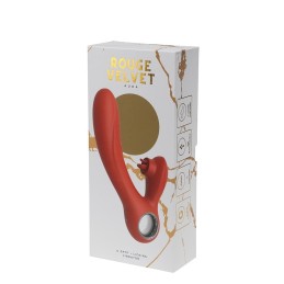 Prestaloveshop Vibromasseur Aura Rabbit G Spot Licking Usb Rouge