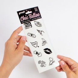 Prestaloveshop Set 10 tatoos Candy temporaires