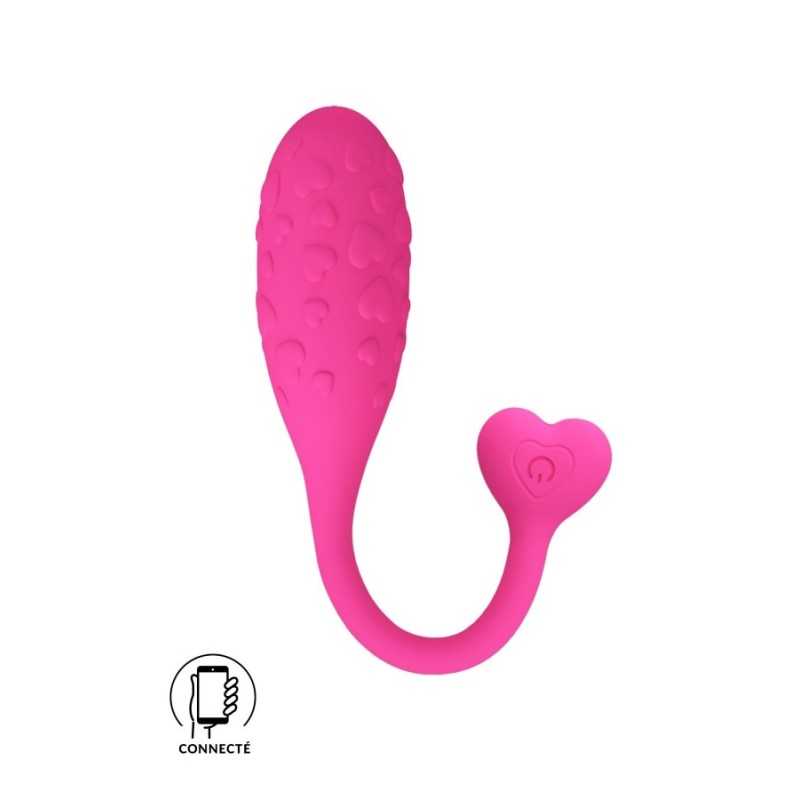 Prestaloveshop Fisherman oeuf vibrant connecté USB Android rose