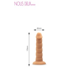 Prestaloveshop Dildo Spirale Me Gode Ventouse