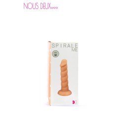 Prestaloveshop Dildo Spirale Me Gode Ventouse