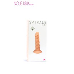 Prestaloveshop Dildo Spirale Me Gode Ventouse