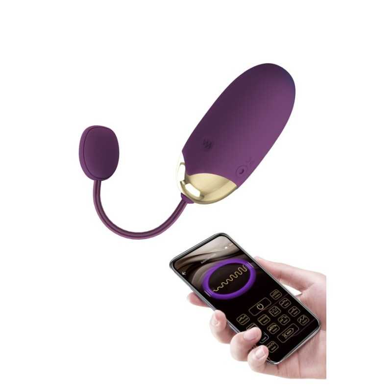 Prestaloveshop Abner Oeuf Vibrant Connecté USB Android Violet