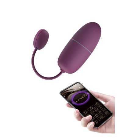 Prestaloveshop Nymp Oeuf Vibrant Connecté USB Android Violet