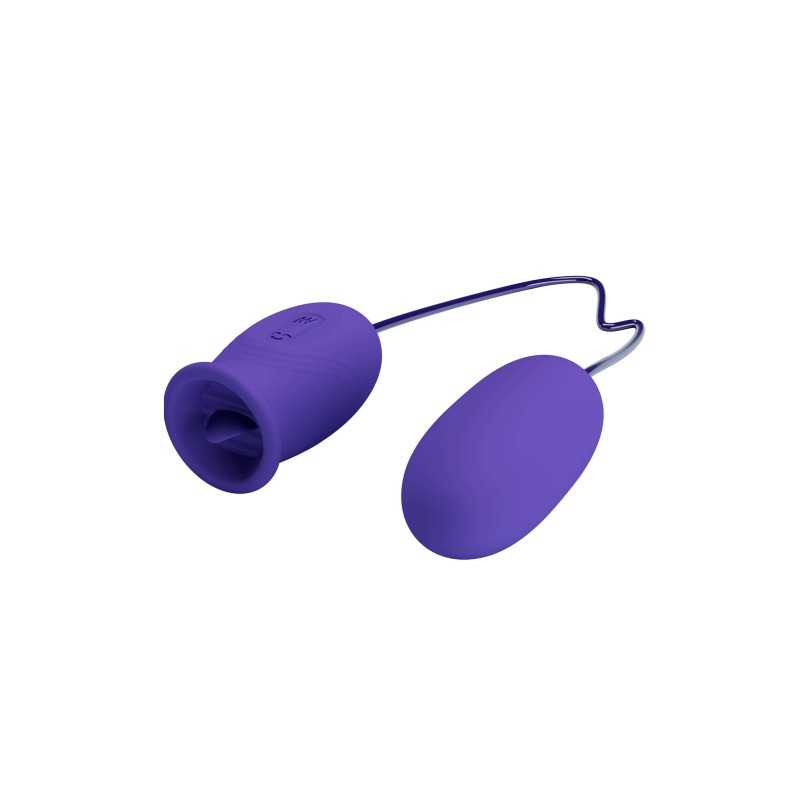 Prestaloveshop Daisy Oeuf Vibrant et Stimulateur Clitoris