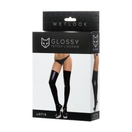 Prestaloveshop Lotis Bas wetlook noir