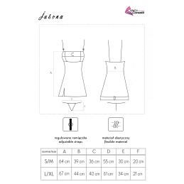 Prestaloveshop Jusona Nuisette Satin Dentelle Et Broderie String