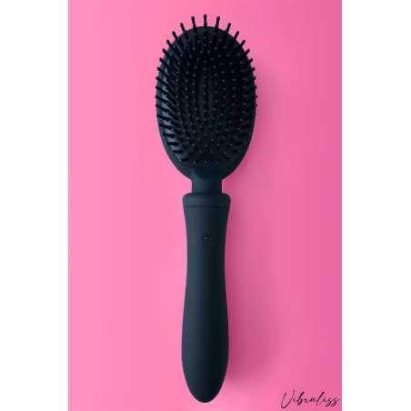 Prestaloveshop Brosse à cheveux Vibromasseur