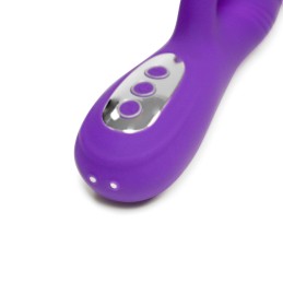 Prestaloveshop Vibromasseur Helin Rabbit Ondulation Violet Et