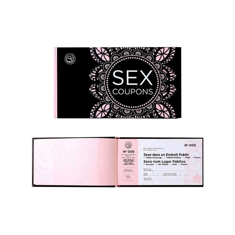 Prestaloveshop Sex Coupons Chéquier 50 coupons