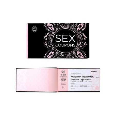 Prestaloveshop Sex Coupons Chéquier 50 coupons