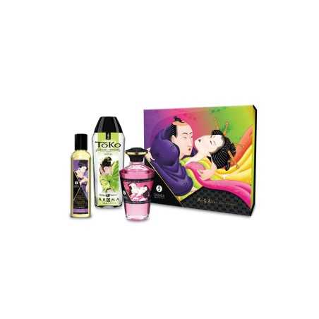 Prestaloveshop Coffret Fruity Kisses Massage et Lubrifiant