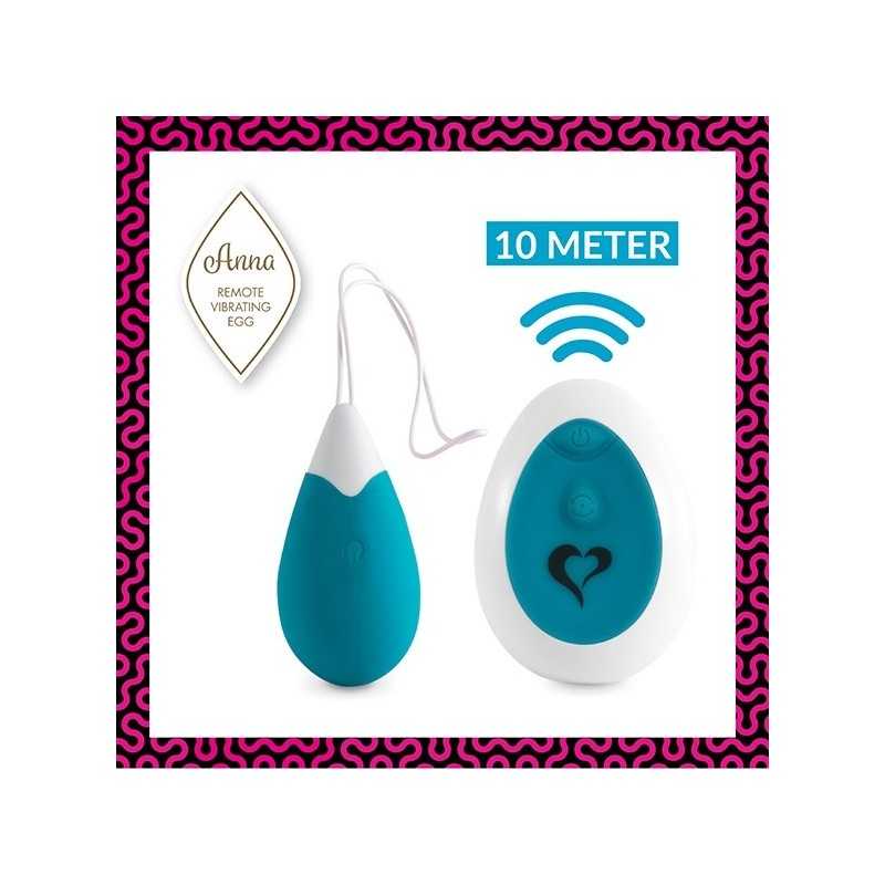 Prestaloveshop Anna Vibrating Egg Remote Deep