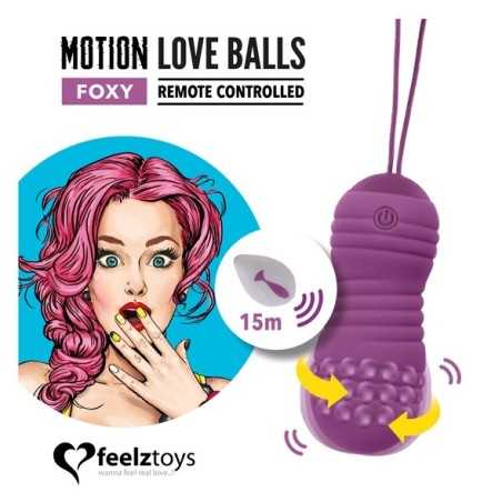 Prestaloveshop Remote Controlled Motion Love Balls Foxy