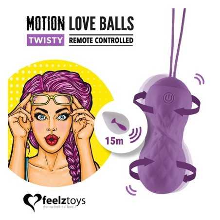 Prestaloveshop Remote Controlled Motion Love Balls Twisty