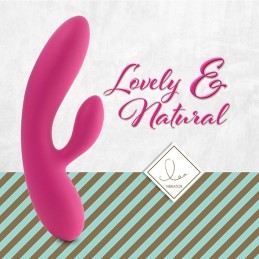 Prestaloveshop Vibromasseur Lea Rabbit 2 Moteurs Fushia Usb