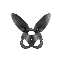 Prestaloveshop Masque Noir Lapin Simili Cuir