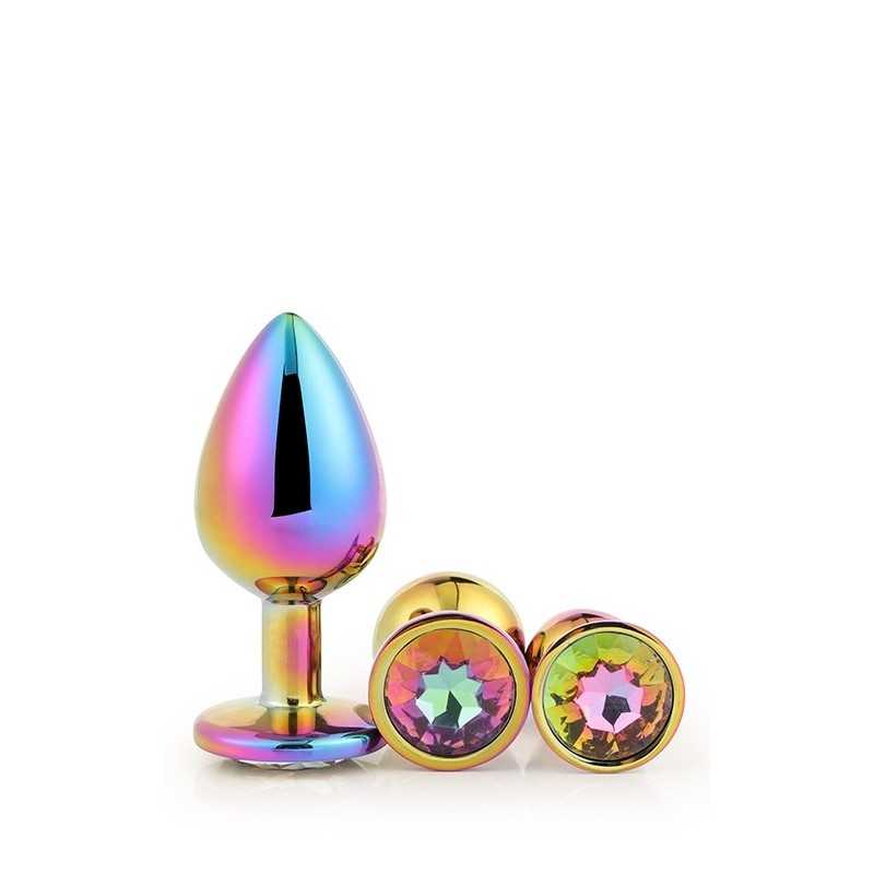 Prestaloveshop Boite 3 Gleaming Love Bijou Plug Irisé